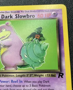Pokemon Dark Slowbro 29/82 Non-Holo 1st Edition Team Rocket NM / LP - Image 3