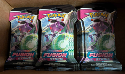 Pokemon Fusion Strike Sleeved Booster Packs x26 New & Sealed - Image 1