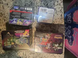 Sealed NIB Pokemon Collection Lot Tins Collector Chest - Image 2