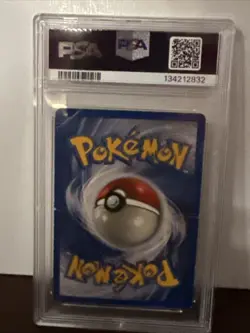 Pokemon TCG Shining Celebi Neo Destiny 106 Holo Unlimited Shiny Holo Rare PSA 1 - Image 2