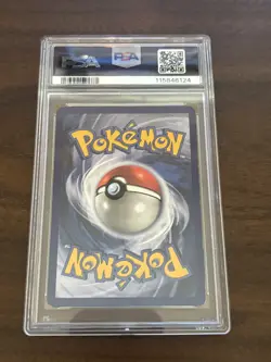 Vintage 1999 POKEMON GAME BASE SET 28 GROWLITHE SHADOWLESS PSA - Image 2