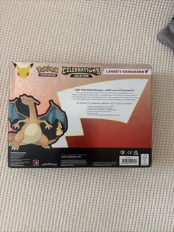 Pokemon TCG Celebrations Collection Lance's Charizard V Box 820650101625 - Image 2