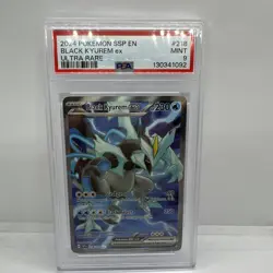2024 Pokemon Surging Sparks Black Kyurem Ex Ultra Rare 218/191 PSA 9 MINT! - Image 1