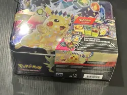 Pokemon Surging Sparks Stellar Crown Fall 2024 Collector Chest Tin Sealed - Image 3