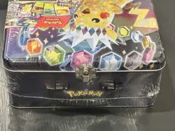 Pokemon Surging Sparks Stellar Crown Fall 2024 Collector Chest Tin Sealed - Image 5