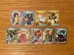 Pokemon Trainers from 151, Twilight Masquerade, Prismatic Evolutions Lot of 9 - Image 1