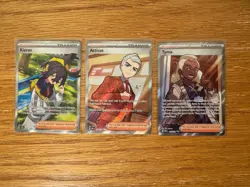 Pokemon Trainers from 151, Twilight Masquerade, Prismatic Evolutions Lot of 9 - Image 4
