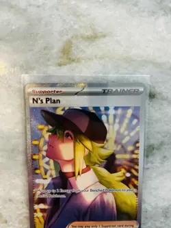 N's Plan 170/086 SV: Black Bolt Special Illustration Rare Pokemon TCG NM - Image 3