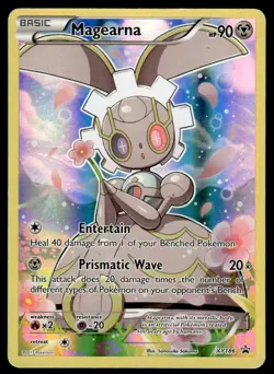Pokemon TCG XY Promos #XY186 Magearna DMG - Image 1