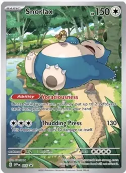 Snorlax SVP 051 SV 151 ETB Pokemon Black Star Promo Scarlet And Violet Sealed - Image 1