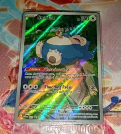 Snorlax SVP 051 SV 151 ETB Pokemon Black Star Promo Scarlet And Violet Sealed - Image 3