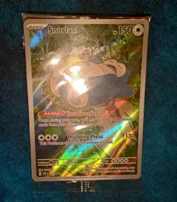 Snorlax SVP 051 SV 151 ETB Pokemon Black Star Promo Scarlet And Violet Sealed - Image 4