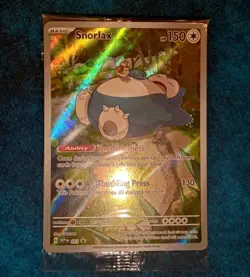 Snorlax SVP 051 SV 151 ETB Pokemon Black Star Promo Scarlet And Violet Sealed - Image 5