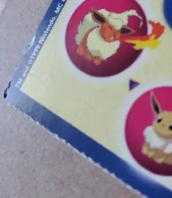 Flareon #136 Burger King Promo 1999 🔥Vintage Pokemon - MP - Image 2