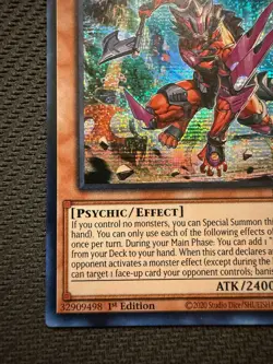 Kashtira Fenrir MP23-EN163 Prismatic Secret Rare 1st Edition Yu-Gi-Oh! - Image 3