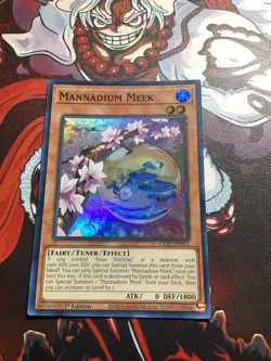Yugioh Mannadium Meek CYAC-EN014 1st Edition Super Rare NM - Image 1