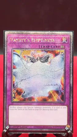 Vanity's Emptiness (Quarter Century Secret Rare) RA03-EN246 Quarter Century... - Image 1