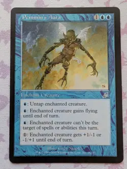 Pemmin's Aura 45 Scourge Magic the Gathering MTG Card - Image 1