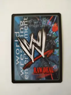 The Bookerman Superstar Card - No Way Out - WWE Raw Deal CCG LP Booker T - Image 2