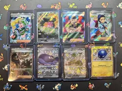 Pokemon TCG IR, Full Art, EX & ETC. Lot of 111 Cards NM/M - Image 1