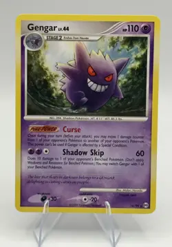 2009 Gengar | 17/99 | Non-Holo Platinum Arceus | LP | Pokemon TCG Card 👻 - Image 1