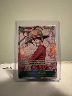 One Piece Card Game Carrying On His Will Monkey.D.Luffy (118) (Parallel) #OP13-1 - Image 1