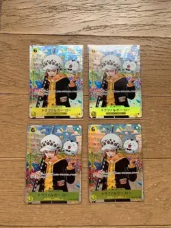 4 Pieces One Piece Card Game ~ Trafalgar Law ~ OP12-106 NM DDP From JP F/S - Image 1