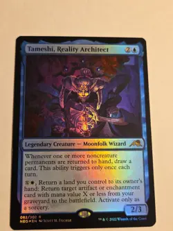 Tameshi, Reality Architect FOIL X1 NEO MTG Kamigawa: Neon Dynasty - Image 1