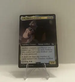 MTG Cid, Timeless Artificer 480 Extended Art Regular Uncommon Final Fantasy FIN - Image 1