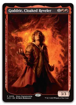Goddric, Cloaked Reveler #38 (NM) Game Day & Store Championship GAME Magic MTG - Image 1