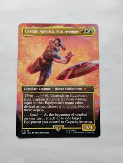 Captain America The First Avenger Marvel X MTG SLD Regular - Image 1