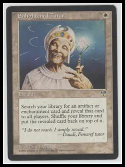 ✨ MTG Enlightened Tutor - Mirage - Rare (Regular) - Image 1