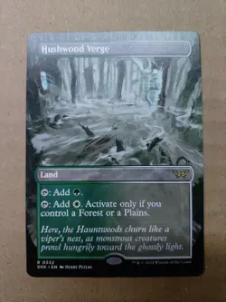 Hushwood Verge DSK #332 Borderless Full Art Non-Foil NM - Image 1