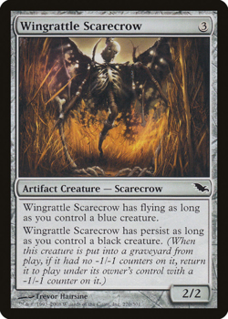 Wingrattle Scarecrow Shadowmoor MTG Common - Image 1