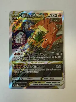 Pokemon TCG Charizard VSTAR SWSH262 Sword & Shield Promo Holo - Image 1