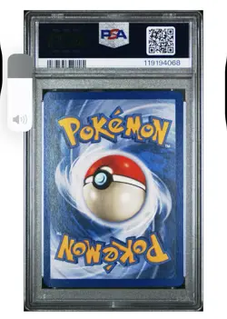 1999 POKEMON JUNGLE #12 VAPOREON-HOLO PSA 8, Free Shipping - Image 2