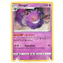 Gengar 85/202 - Sword & Shield Holo Rare Pokemon TCG Card Near Mint NM - Image 1