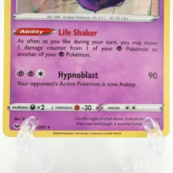 Gengar 85/202 - Sword & Shield Holo Rare Pokemon TCG Card Near Mint NM - Image 4