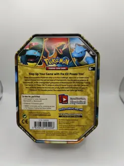 Pokemon TCG EX Power Trio Collector's Tin featuring Venusaur - Tin Only! - Image 2