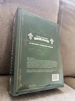 World Record Breaks - Sealed Pokemon Box w/ 4 Graded Slabs + 1/1 Guinness Slab - Image 3