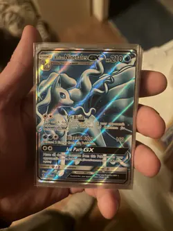 Alolan Ninetales GX 132/145 - SM Guardians Rising Ultra Rare - Pokemon TCG - NM - Image 1