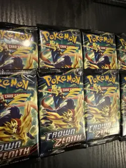 POKEMON TCG! 10x SWSH Crown Zenith BOOSTER PACK SEALED BRAND NEW - Image 3