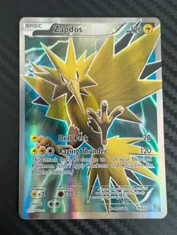 Pokemon TCG Zapdos 29/83 XY Generations Full Art Ultra Rare LP - Image 1