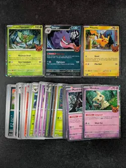 2024 Pokemon OGERPON/ GENGAR/ PIKACHU Trick Or Trade Master Set Holo Lots - Image 1