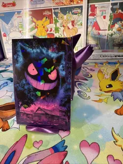 Cracked Ice Holo Gengar Halloween Database Set NON TCG Pokemon - Image 2