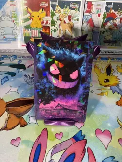 Cracked Ice Holo Gengar Halloween Database Set NON TCG Pokemon - Image 3