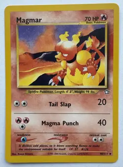 Magmar 40/111 Neo Genesis Set Vintage 2000 NEAR MINT/MINT Pokemon TCG - Image 1