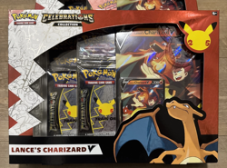 Pokemon TCG Celebrations Collection Box Lance's Charizard v Oversize (2021) - Image 1