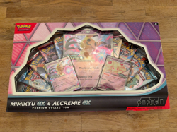 Pokemon TCG Mimikyu ex & Alcremie ex Premium Collection Box Sealed NEW - Image 1