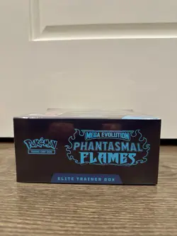 Auc#2 Pokemon Mega Evolution Phantasmal Flames Elite Trainer Box ETB Sealed New - Image 5